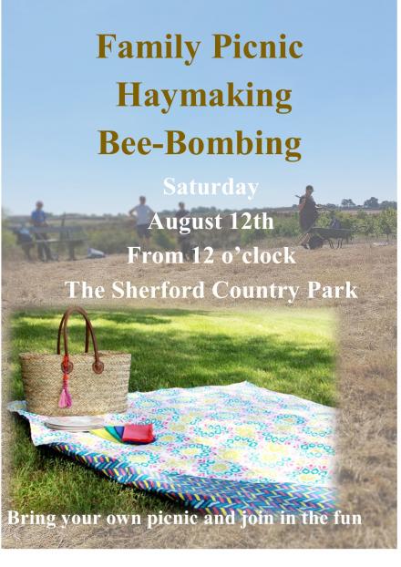 Country Park event 12th August: 