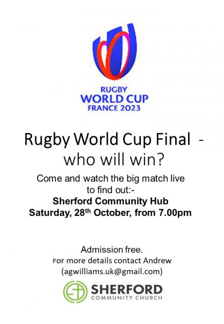 Rugby World Cup Final: 