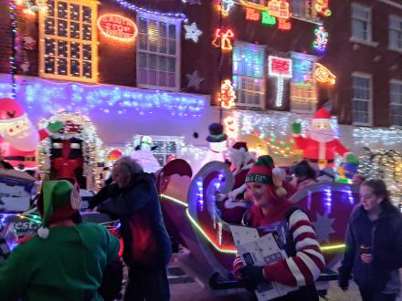 Christmas carols and Santa's sleigh ride 2021